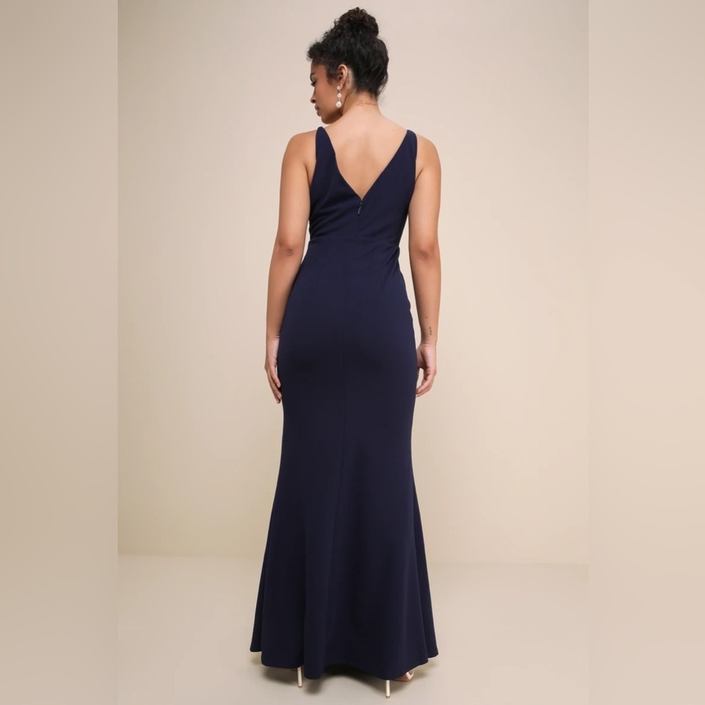 Lulus Melora Navy Blue Sleeveless Maxi Dress - Picture 6 of 15